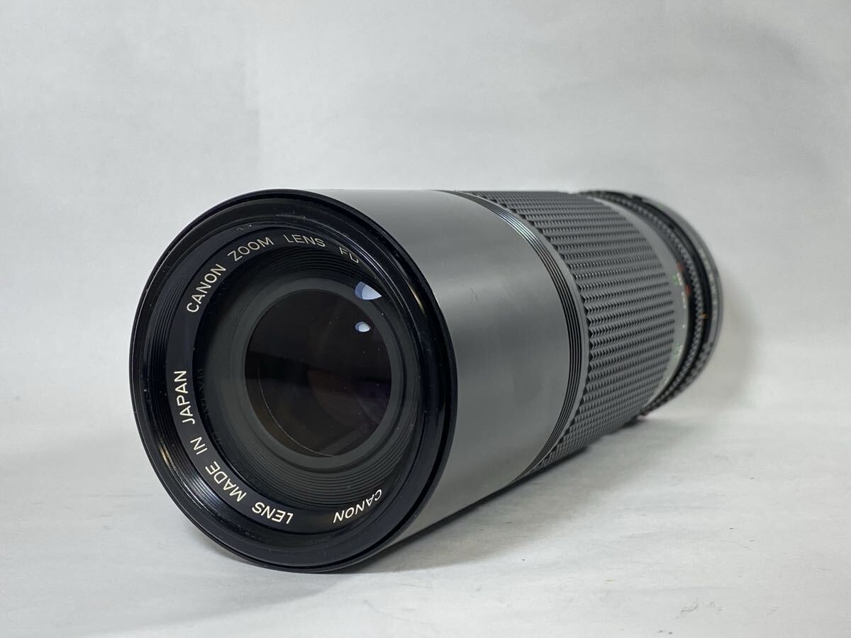 光学カビなし！ほんのわずかなうす曇り！キャノン Canon New FD 100-200mm F5.6