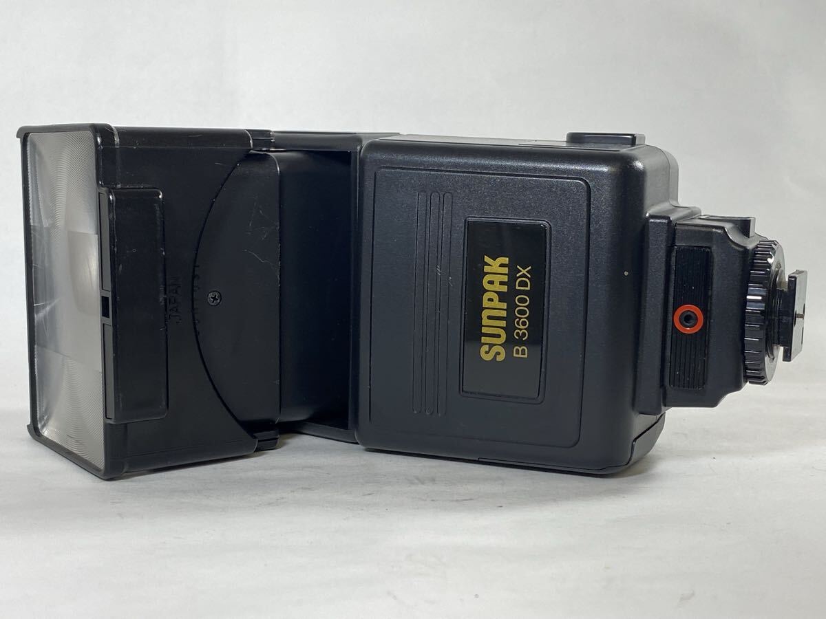 カメラに装着して発光確認済！SUNPAK サンパック B3600DX ＋ STD-1D + TL8