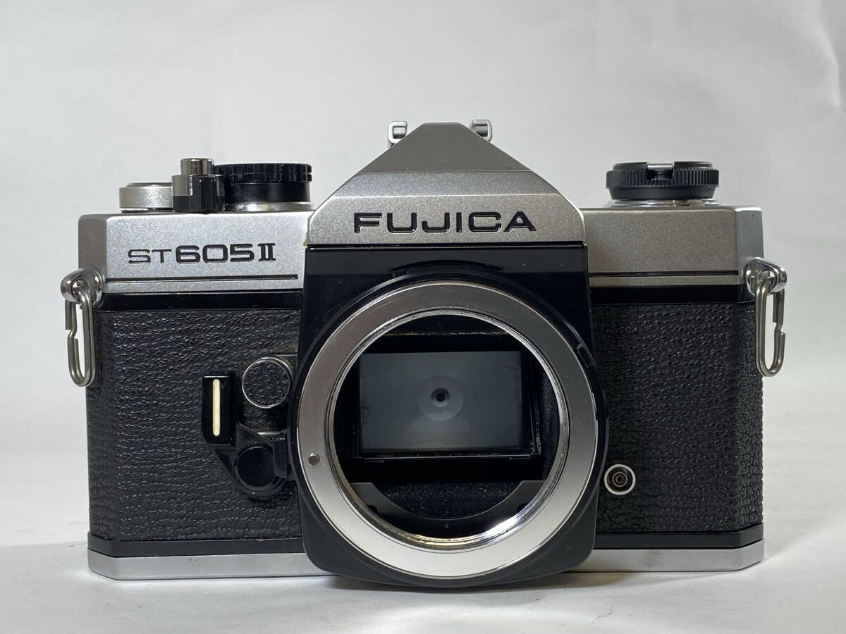 美品！シャッター・露出計動作OK！FUJICA ST605Ⅱ フィルムカメラ ボディ 純正ケース付属