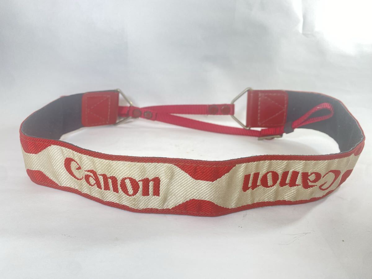 並品！キヤノン Canon CPE 紅白ストラップ CPE-AC002S