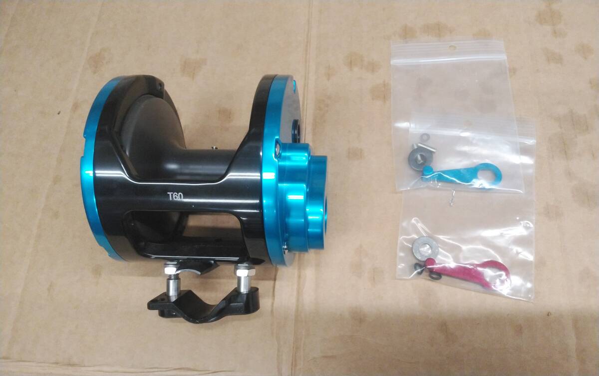 TIBURON T60 114h 6/0h用　フレーム　スプール　サイドカップ　セット　検　スター開発　CAMEX キャメックス クエ　　モロコ　がまくえ
