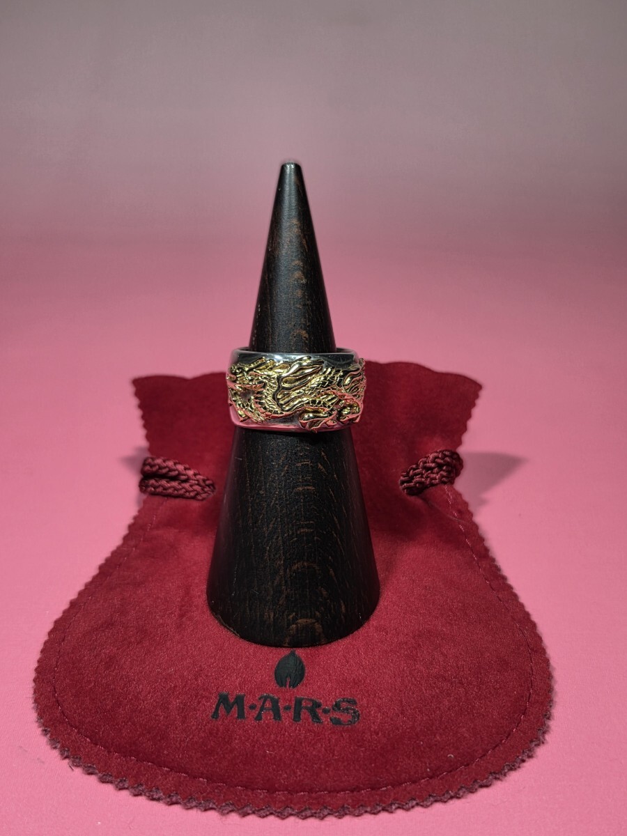 ★50％OFF・新品《M・A・R・S》シルバーリング　19.5 ドラゴン　送料無料★ SILVER925 RING