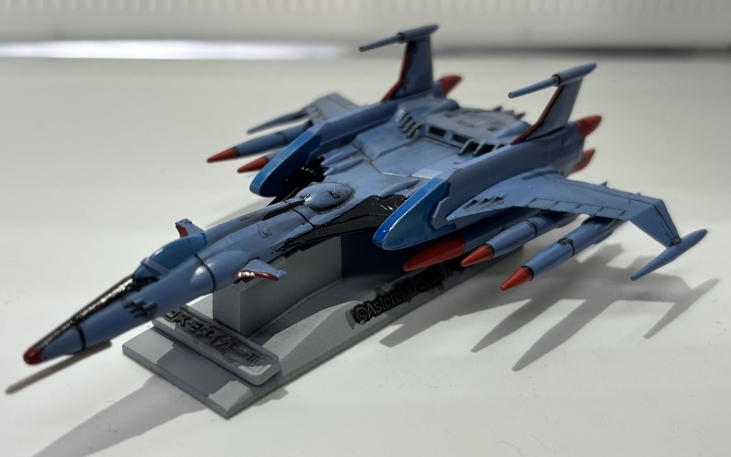 ノンスケール コスモタイガーⅢ メカコレ サイズ ガレージキット 宇宙戦艦ヤマト 黎明篇 レジンキット ワンフェス WF