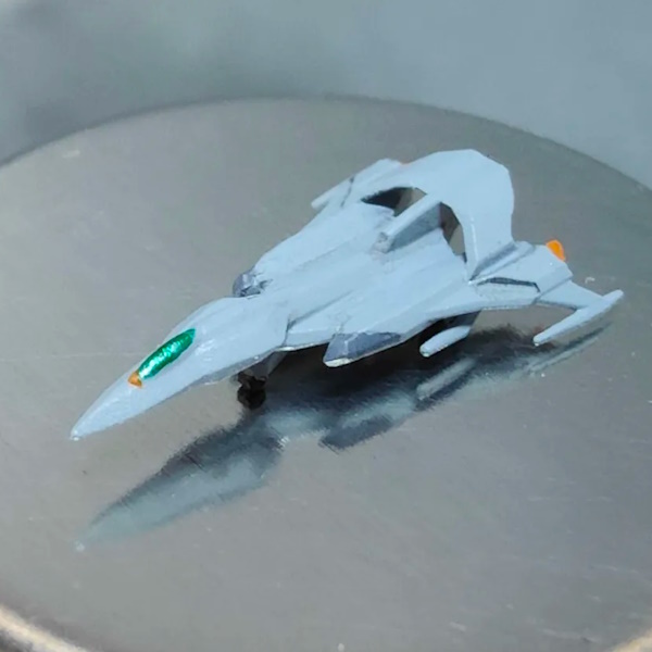 TFO22 夢見の森エースポート 1/1000 コスモパイソン セット ガレージキット 宇宙戦艦ヤマト3199 レジンキット トレフェスオンライン WF