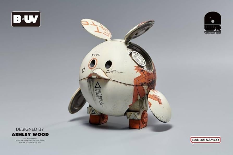 UNDERVERSE × BANDAI ハロ 海外限定 フィギュア 機動戦士ガンダム HARO SQUARE BIG SIZE GUNDAM ASHLEY WOOD ThreeA 3A WWR スリーエー