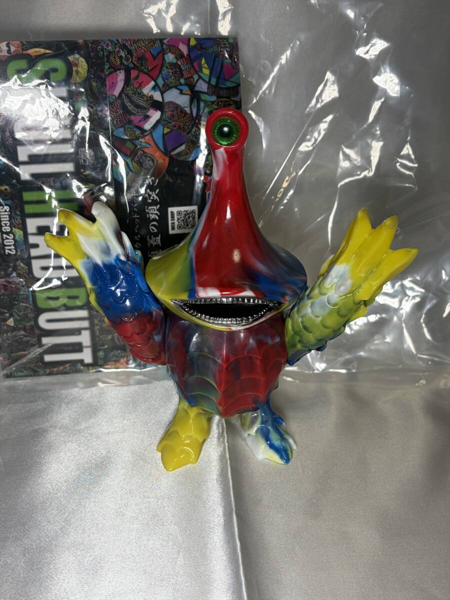 スカルヘッドバット モノロン マーブル ソフビ フィギュア マーミット ターゲットアース パチ怪獣 SKULL HEAD BUTT MARMIT