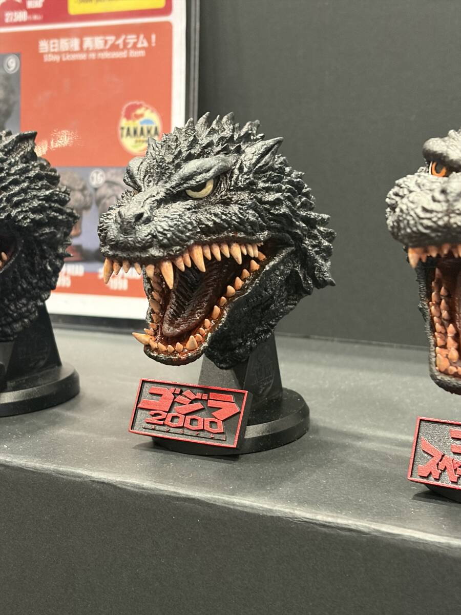 ワンフェス2026冬 タナカ・STUDIO ゴジラ1999 ヘッド ガレージキット ミレニアム ミレゴジ GODZILLA TANAKA HEAD レジンキット WF2026W