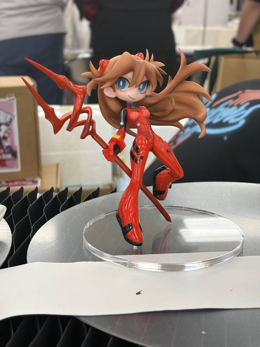 無能部 アスカ Q版 ガレージキット 新世紀エヴァンゲリオン EVANGELION EVA ASUKA レジンキット となりのモケイフェスティバル9 となモ9