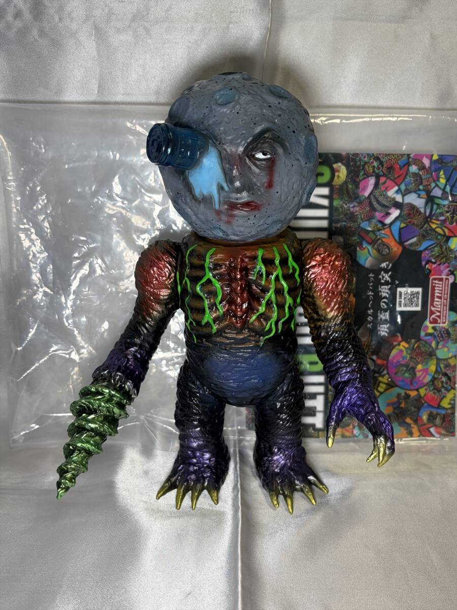 スカルヘッドバット ムーンX ソフビ フィギュア ミュータント マーミット ムーンナイトアルファ ターゲットアース SKULL HEAD BUTT MARMIT