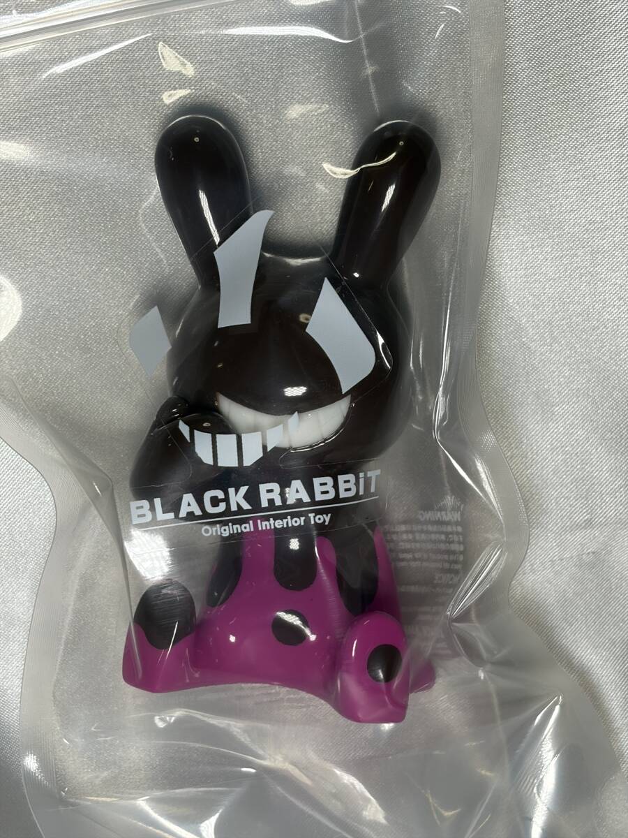 ブラックラビット お座り ソフビ フィギュア BLACK RABBiT デザフェス デザインフェスタ ワンフェス WF