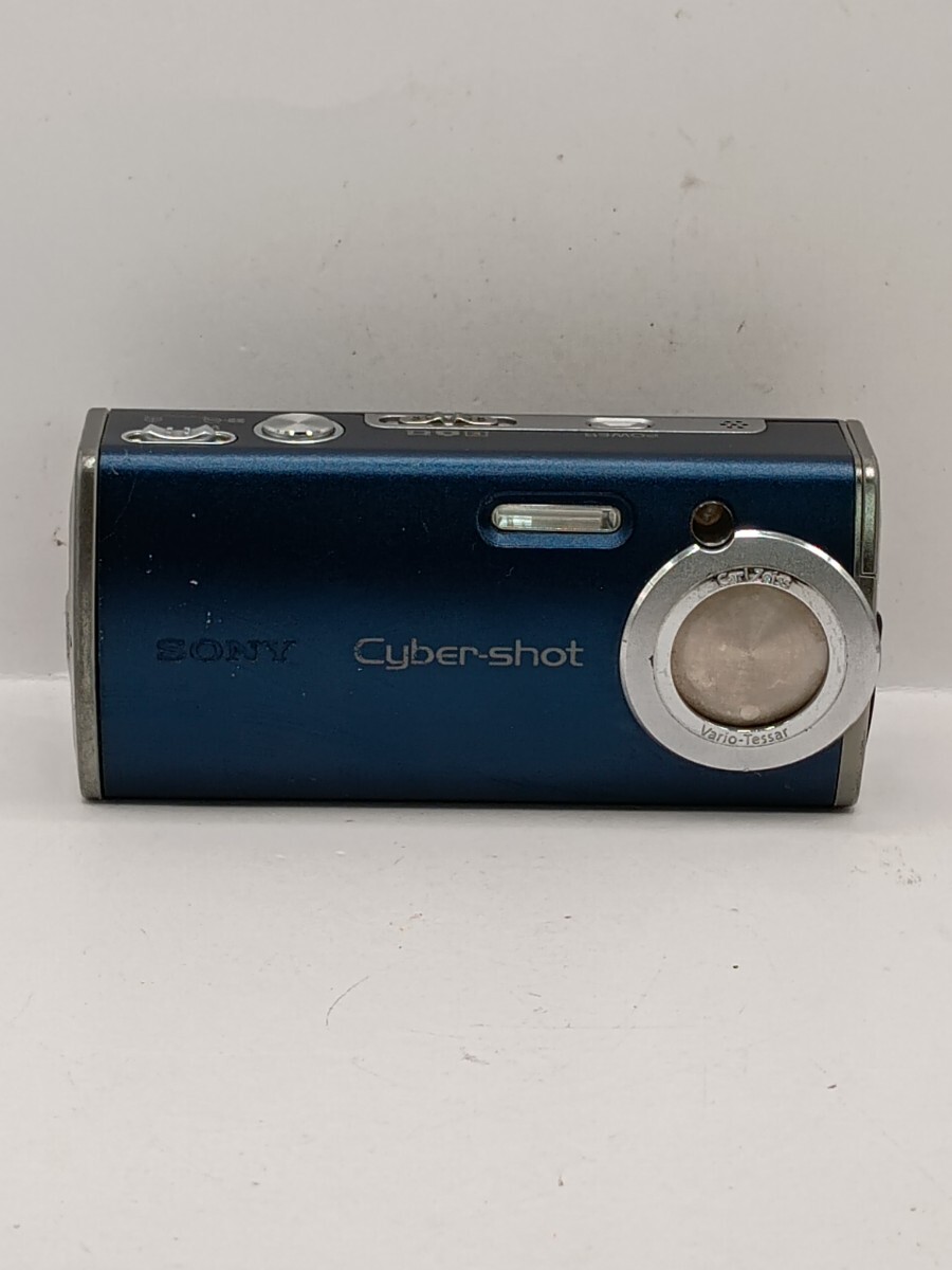 4962【通電のみ確認済・動作未確認】1円スタート SONY Cyber-shot DSC-L1 ブルー コンパクトデジタルカメラ デジカメ