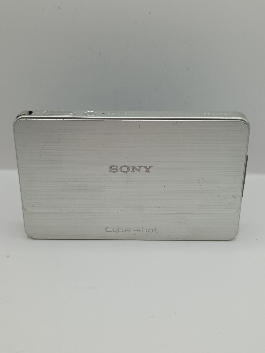 6223 【通電・動作未確認】1円スタート SONY Cyber-shot DSC-T700 シルバー コンパクトデジタルカメラ