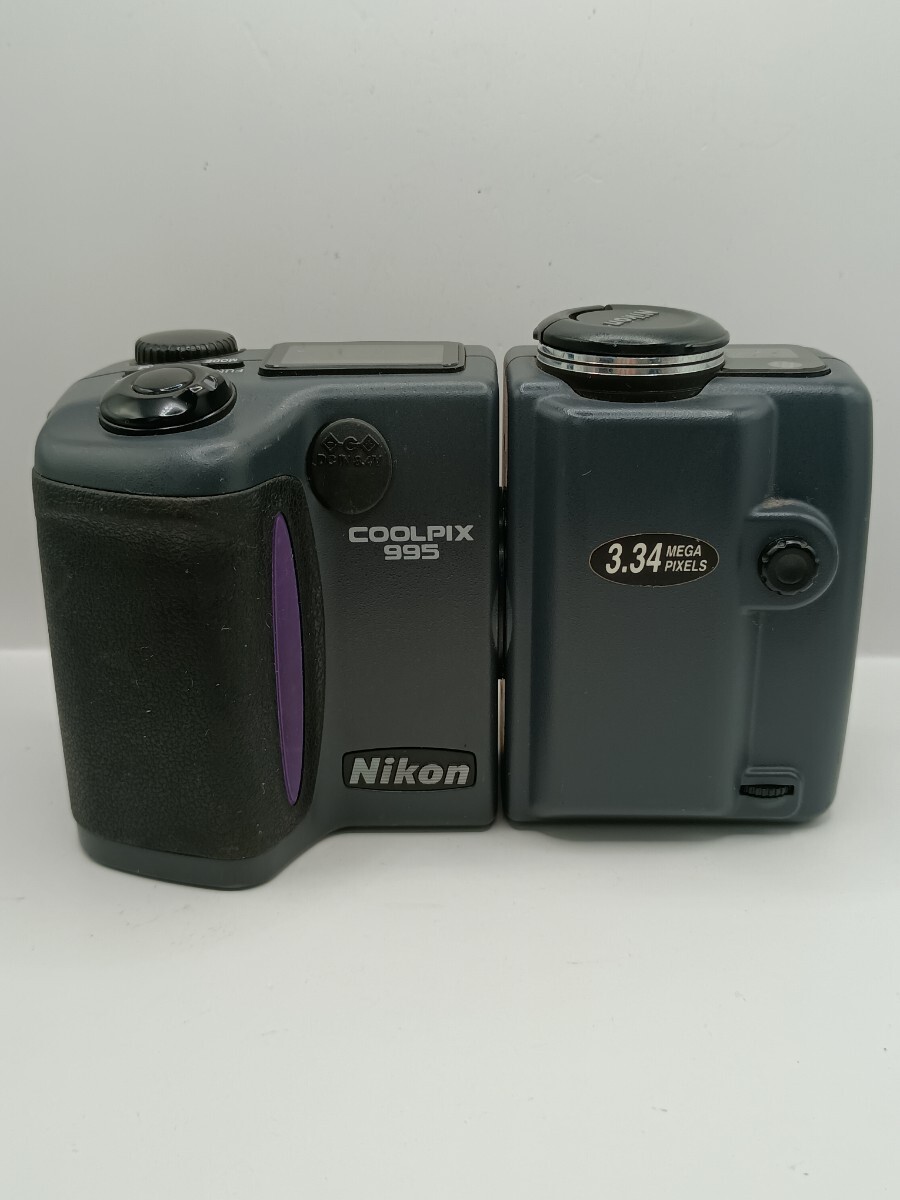 6251 【動作未確認】1円スタート Nikon COOLPIX995 ブラック デジタルカメラ