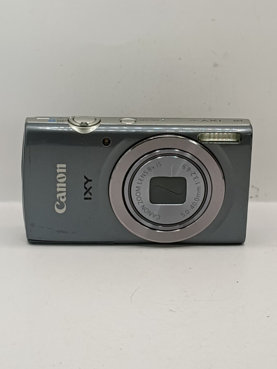 5863【動作確認済】1円スタート Canon IXY160 PC2196 シルバー コンパクトデジタルカメラ デジカメ