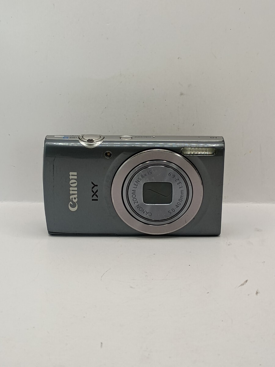 5891【動作確認済】1円スタート Canon IXY PC2196 シルバー コンパクトデジタルカメラ デジカメ