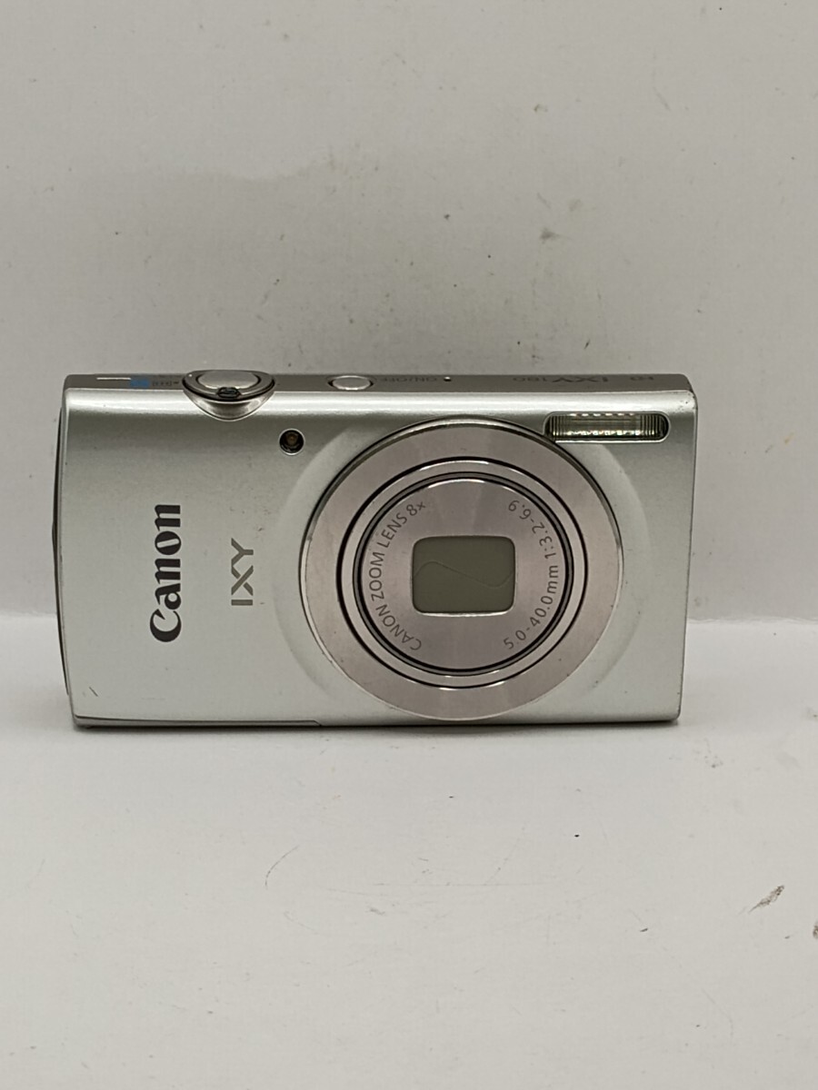 5890【動作確認済】1円スタート Canon IXY180 PC2275 シルバー コンパクトデジタルカメラ デジタルカメラ