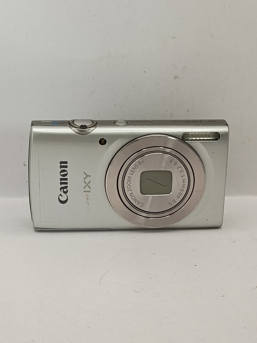 5910【動作確認済】1円スタート Canon IXY180 PC2275 シルバー コンパクトデジタルカメラ デジタルカメラ