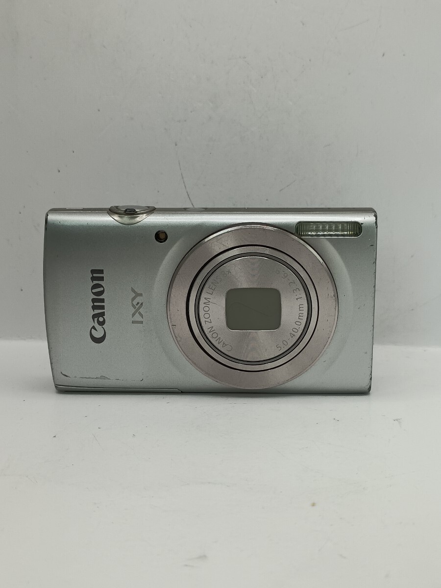 5892【動作確認済み】1円スタート Canon IXY200 コンパクトデジタルカメラ シルバー