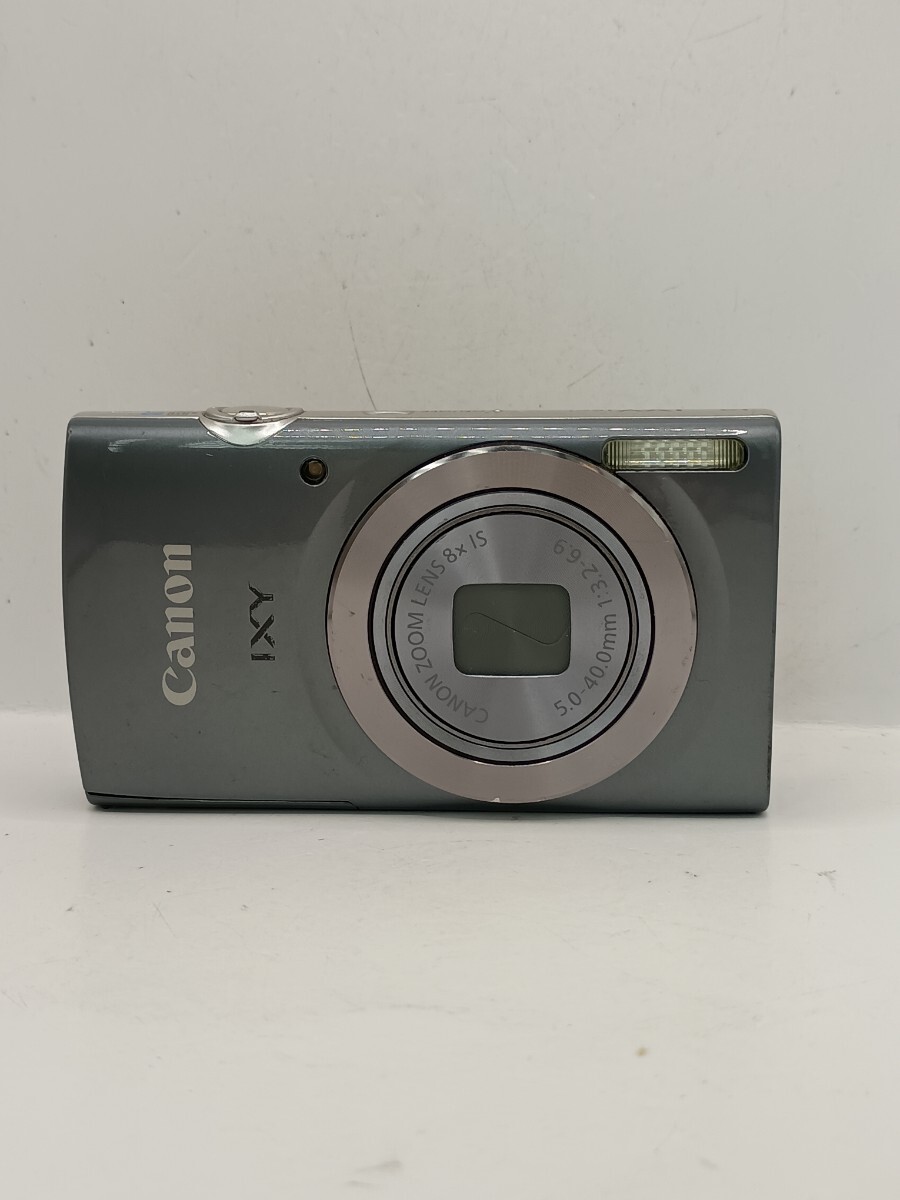 6058【動作確認済み】1円スタート Canon IXY160 コンパクトデジタルカメラ シルバー