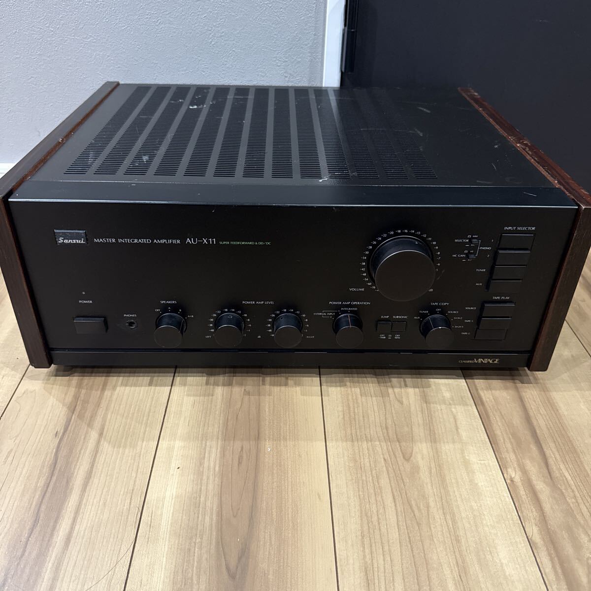 SUNSUI サンスイプリメインアンプAU-X11