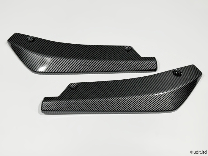 汎用 カーボン リップスポイラー フロントバンパー用 外装パーツ Z33Z34KF8KF2FD2ND ZC6ZN6 AUDI A3A4A5 BMW E90F30 トリム パネル