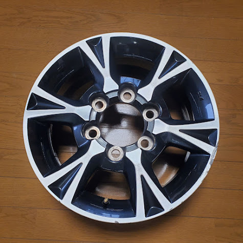 ハイエース 200系 15インチ 純正 アルミホイール 1本 / 15×6J +35 6H PCD139.7