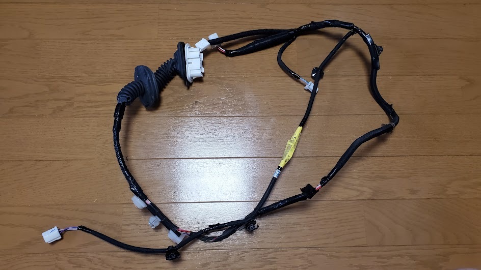 プリウスα 40 純正 左側リア L側 ドア 配線 ハーネス 82154-47350 A0104