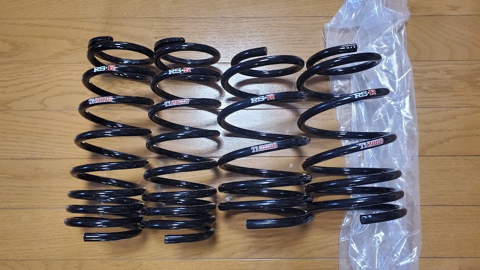 エブリィ ワゴン DA17W ダウンサス RS-R Ti2000 前後セット スプリング S650TW 保証書あり