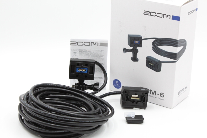 ZOOM ズーム ECM-6 マイクカプセル用延長ケーブル