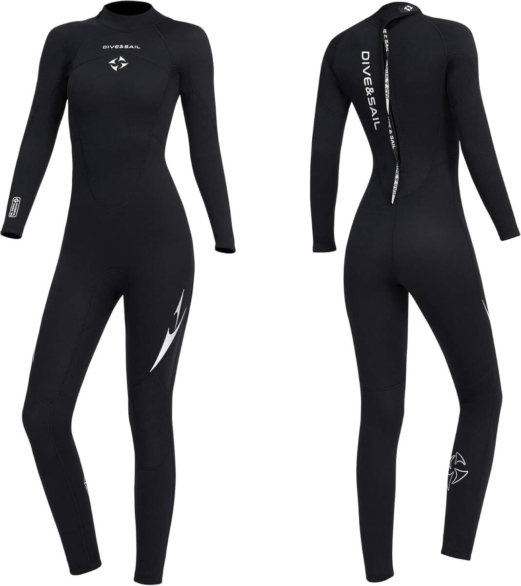 【タグ付き】Owntop ウェットスーツ フルスーツ レディース 3mm XLサイズ　ストレッチ ネオプレン素材/Y41516-L2