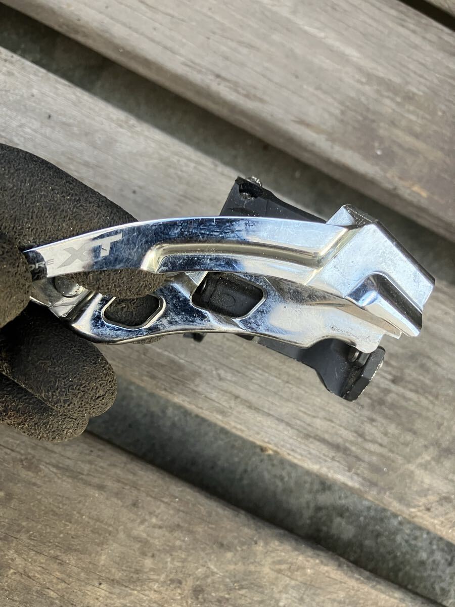 SHIMANO XT フロントディレイラー MTB 自転車パーツ