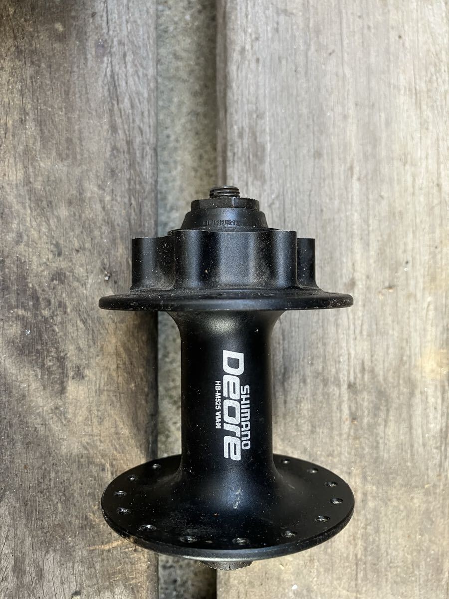 SHIMANO Deore HB-M525 フロントハブ 36H ブラック
