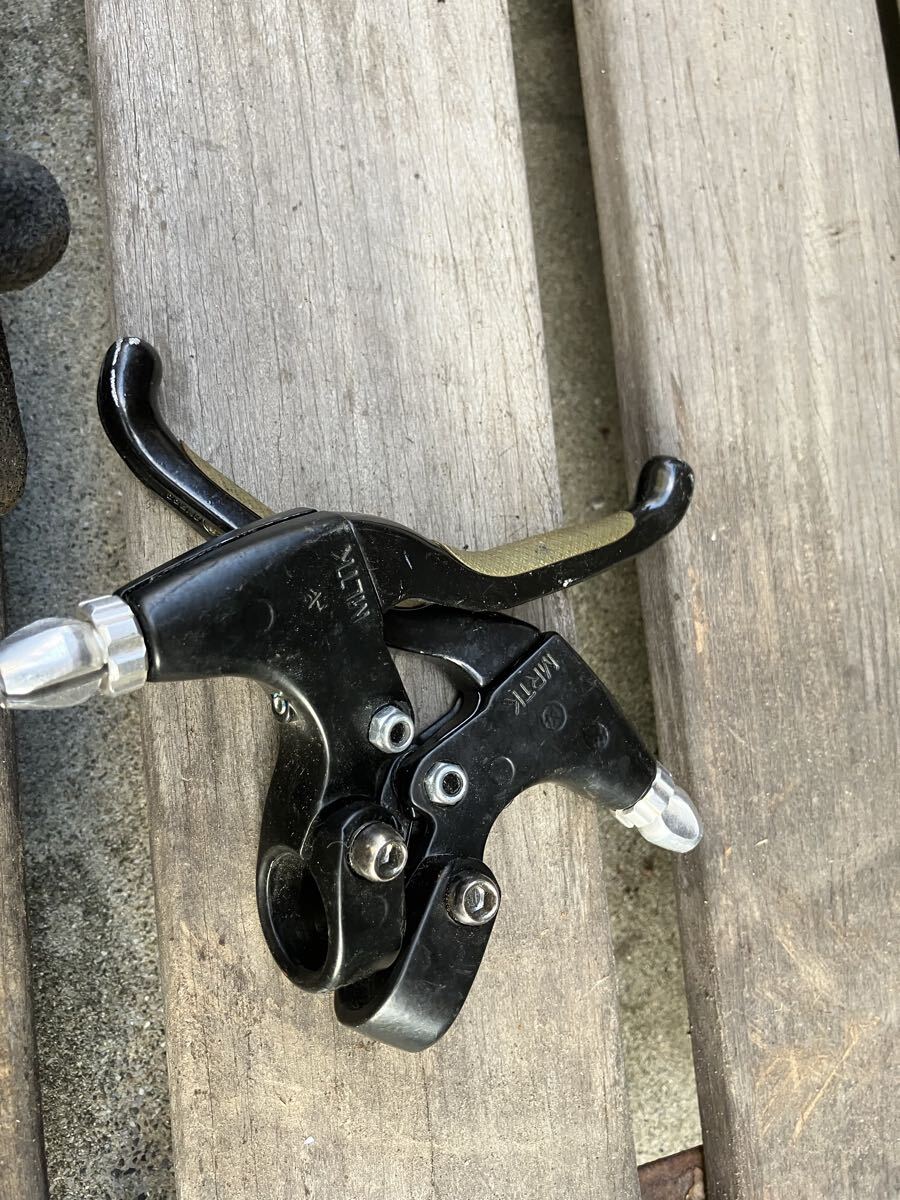 MRTIK 自転車 ブレーキレバー ブラック 左右セット