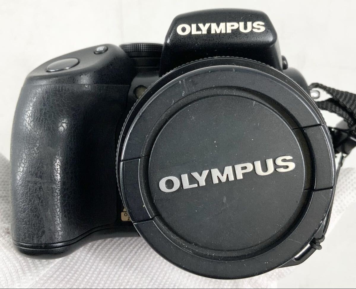 【27】デジタル一眼レフカメラ　オリンパス OLYMPUS CAMEDIA SP-270UZ　現状品　ブラック　1000万画素　光学20倍ズームレンズ レトロ　中古
