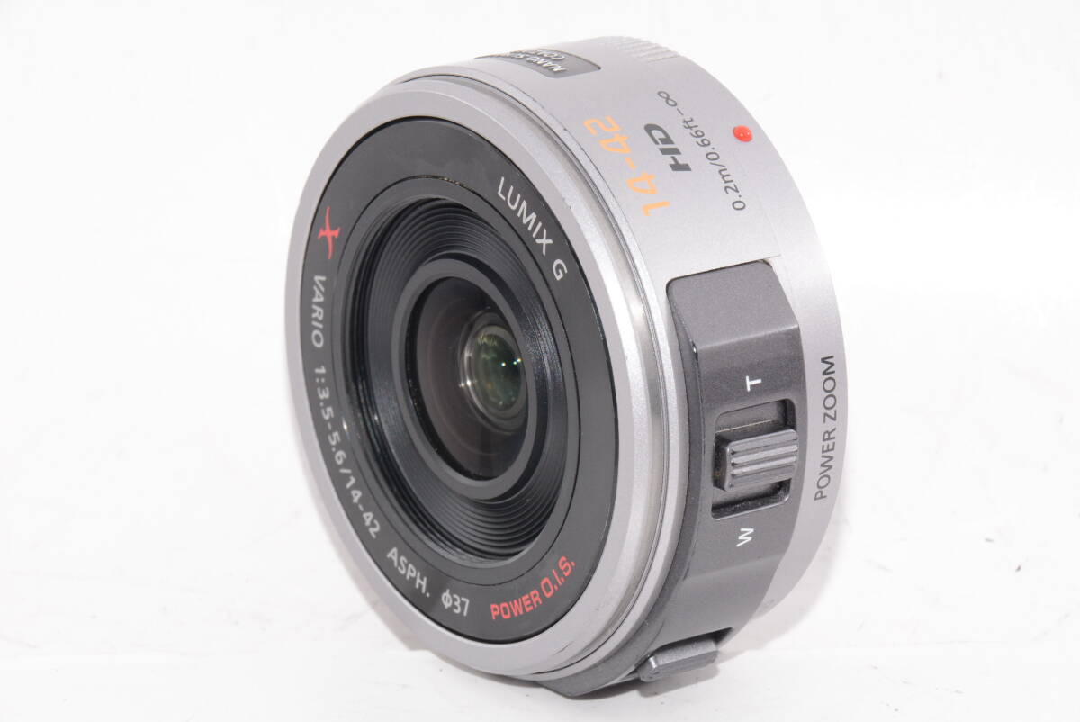 【外観特上級】Panasonic G X VARIO 14-42 F3.5-5.6 POWER O.I.S. 　#j13757