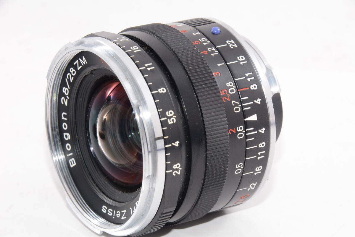 【外観特上級】Carl Zeiss Biogon T* 28mm F2.8 ZM ライカM用　#v2083
