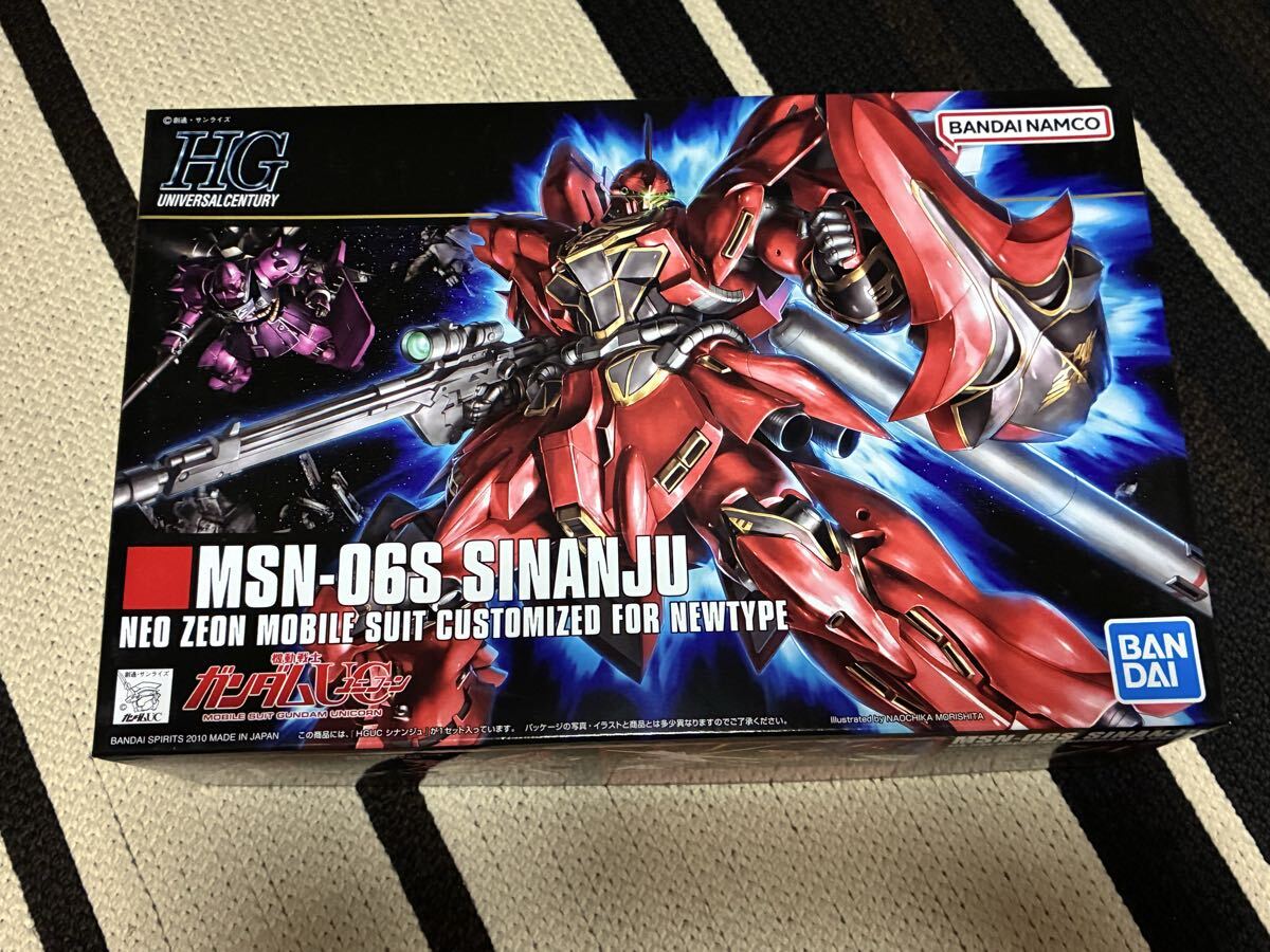 HG 1/144 MSN-06S シナンジュ 機動戦士ガンダムUC バンダイ