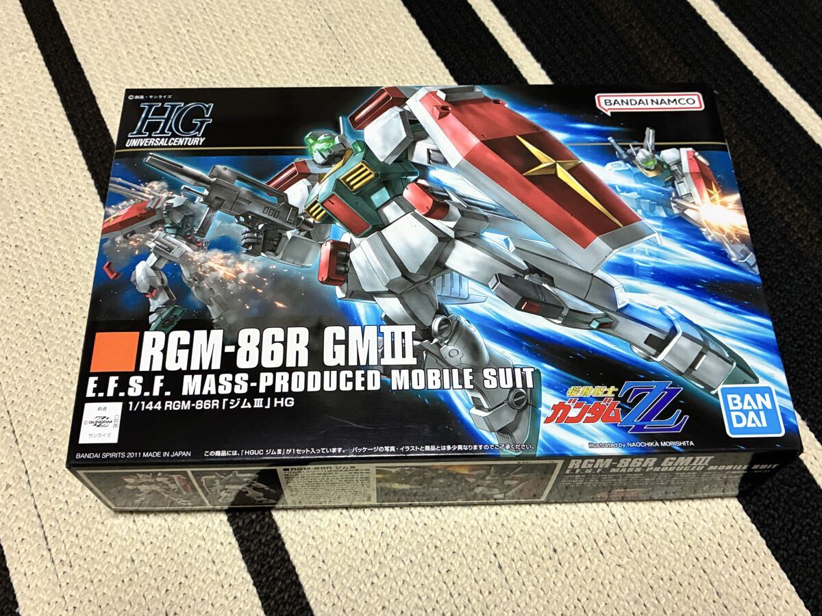 HGUC 1/144 RGM-86R ジムIII 機動戦士ガンダムZZ バンダイ