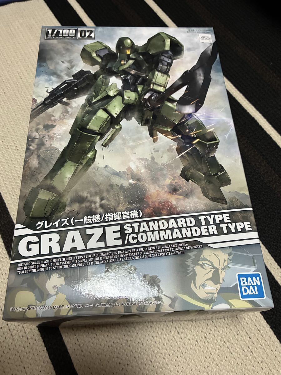 1/100 グレイズ 一般機 指揮官機 鉄血のオルフェンズ バンダイ