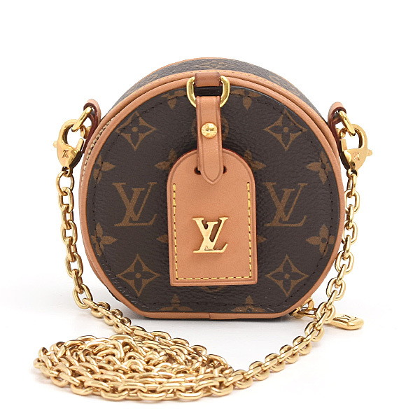 ルイヴィトン バッグ レディース ボワット シャッポー ネックレス ミニショルダーバッグ モノグラム Louis Vuitton M68570 中古
