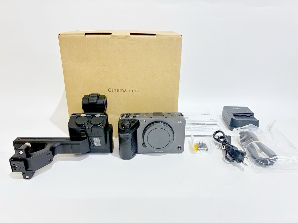 SONY ソニー FX3 α 美品 Cinema Line シネマライン ボディ 付属品あり 動作確認済み ILME-FX3 ミラーレス一眼