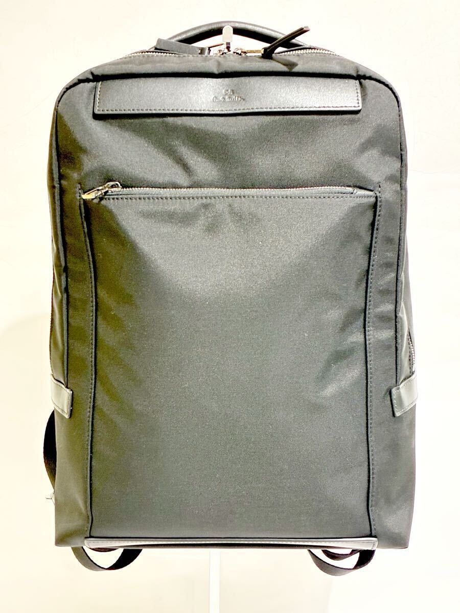 PS Paul Smith ポール・スミス ビジネス ナイロン リュック ビジネスリュック ブラック 通勤