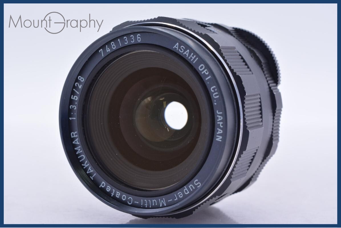 ペンタックス PENTAX Super-Multi-Coated TAKUMAR 28mm F3.5 同梱無料 #am5739