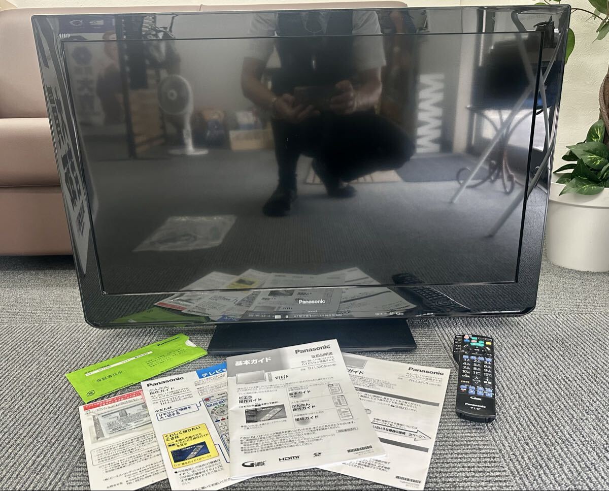 パナソニック 32V型 液晶テレビ ビエラ TH-L32C5 外付けHDD録画対応 2012年製 動作品 付属品リモコンあり