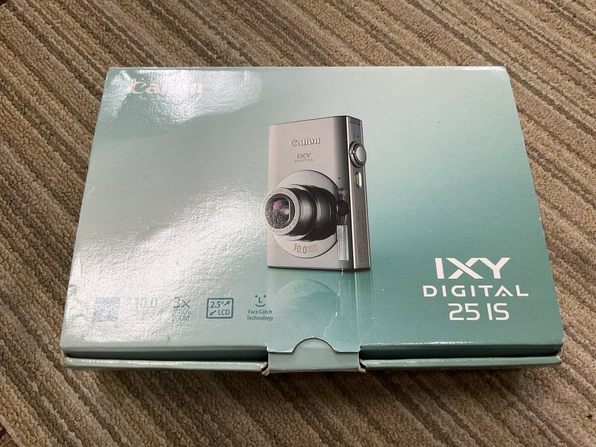 Canon IXY 25 IS 空箱　説明書　CD 付属品　※本体無し