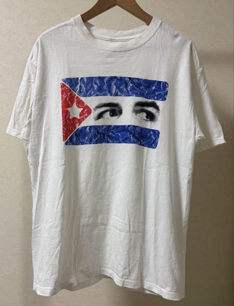 ELECTRIC COTTAGE エレクトリックコテージ size L Tシャツ 白 ホワイト 半袖 フラグメント 藤原ヒロシ EC GE 半袖Tシャツ