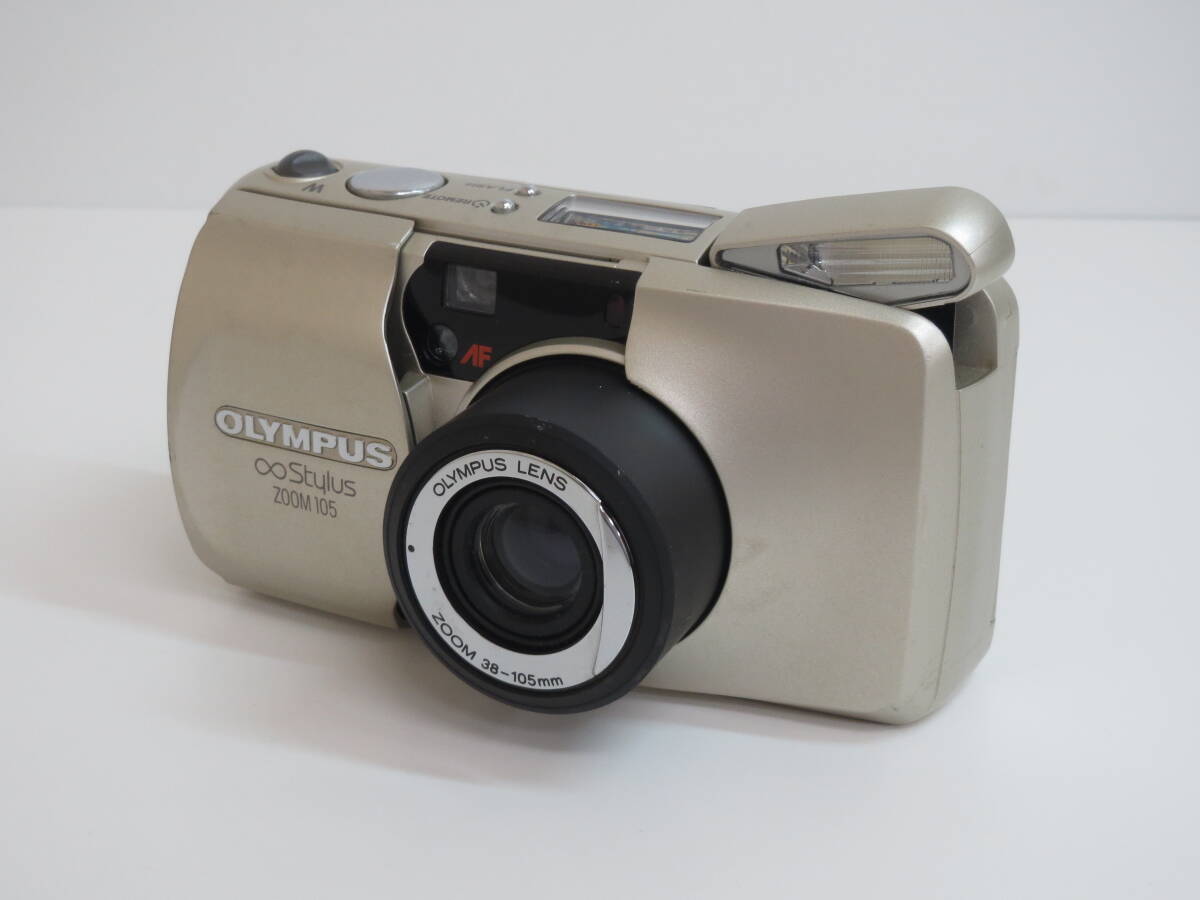 (c-4)　OLYMPUS　オリンパス　∞ Stylus ZOOM 105　コンパクトフィルムカメラ