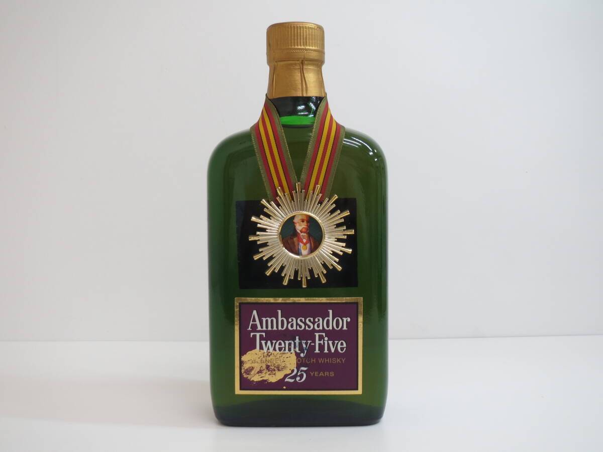 (d-17)　Ambassador　アンバサダー 25年　750ml・度数表記なし　未開栓