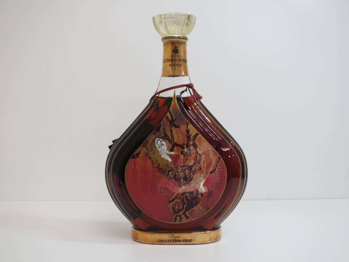 (d-22)　COURVOISIER　クルボアジェ EXTRA　COLLECTION ERTE　コレクション エルテ　750ml・40％　未開栓 