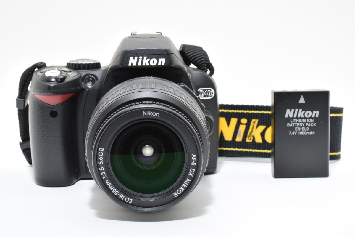 ★良品・ショット回数7630回★ ニコン NIKON D40x AF-S DX ED 18-55mm 3. #5157W0503